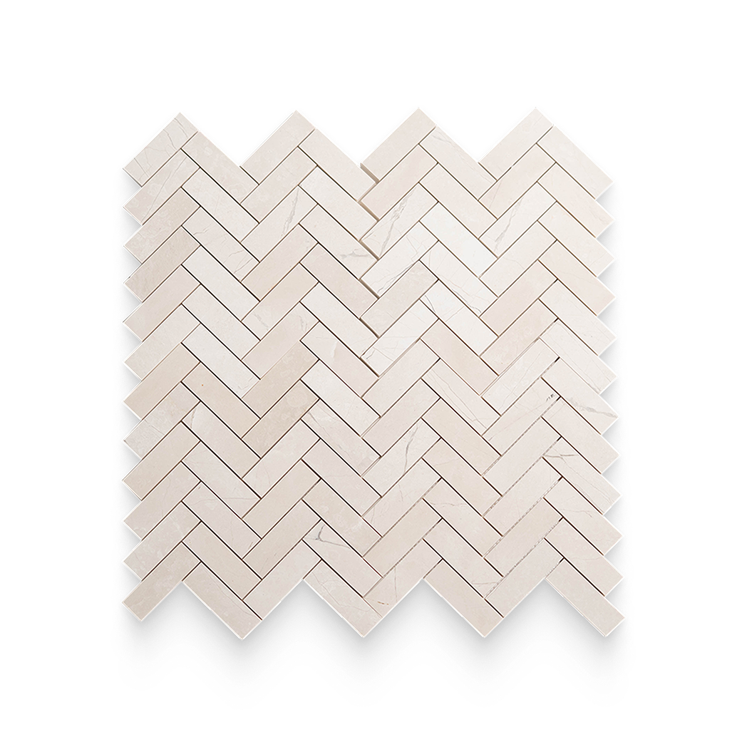 Vanilla Cream Marble Mosaic