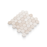 Vanilla Cream Marble Mosaic