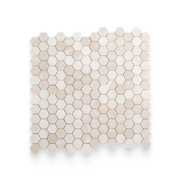 Vanilla Cream Marble Mosaic