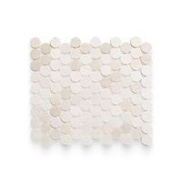 Vanilla Cream Marble Mosaic
