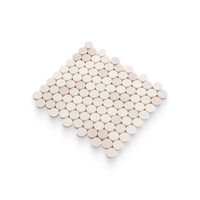 Vanilla Cream Marble Mosaic