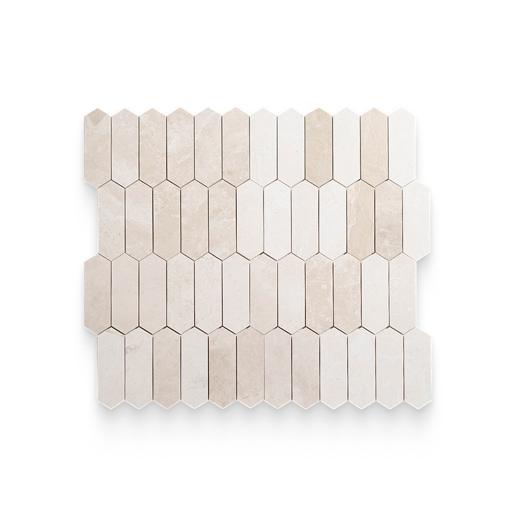 Vanilla Cream Marble Mosaic