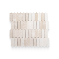 Vanilla Cream Marble Mosaic
