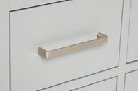 Ariel cambridge 36 in. left offset single sink base cabinet