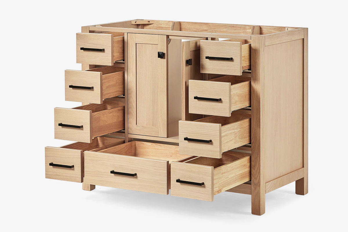 Ariel cambridge 42 in. single sink base cabinet