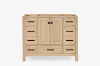 Ariel cambridge 42 in. single sink base cabinet