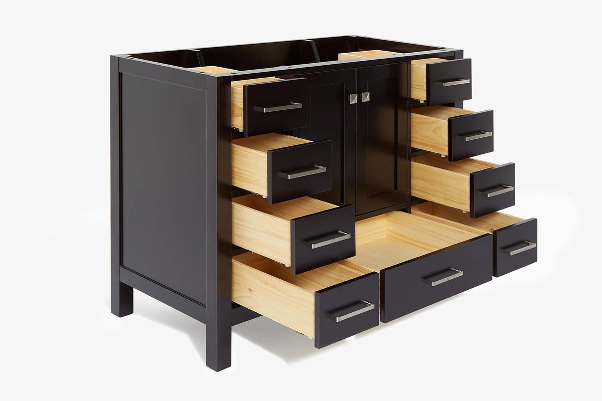 Ariel cambridge 42 in. single sink base cabinet
