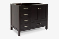 Ariel cambridge (42") right offset single sink base cabinet.