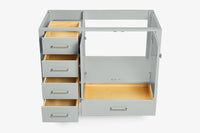 Ariel cambridge (42") right offset single sink base cabinet.