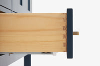 Ariel cambridge (42") right offset single sink base cabinet.