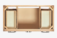 Ariel cambridge(42" & 43") single oval sink vanity with marble (0.75",1.5" & 2") in countertop