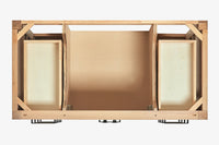 Ariel cambridge 42-43 in. single rectangle sink vanity with( 0.75, 1.5 ,2) in countertop