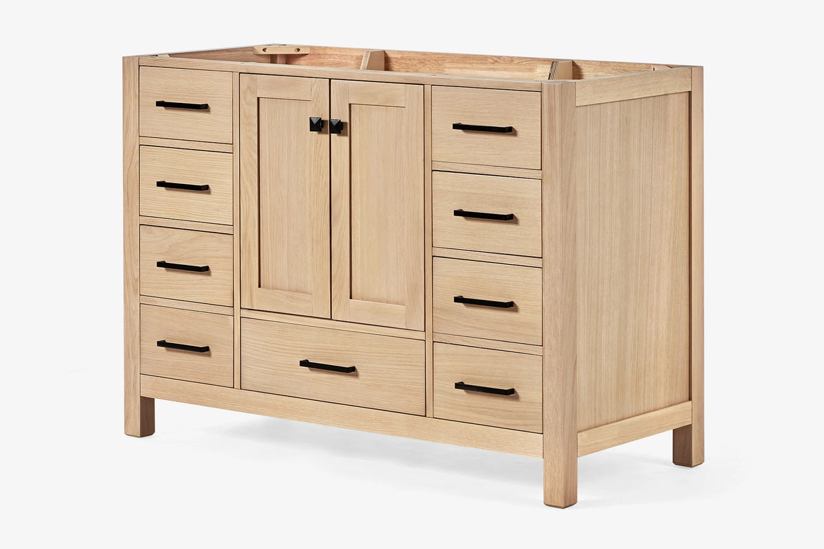 Ariel cambridge 48 in. single sink base cabinet