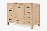 Ariel cambridge 48 in. single sink base cabinet