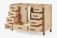Ariel cambridge 48 in. single sink base cabinet