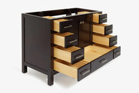 Ariel cambridge 48 in. single sink base cabinet