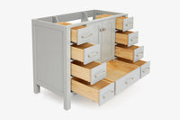 Ariel cambridge 48 in. single sink base cabinet