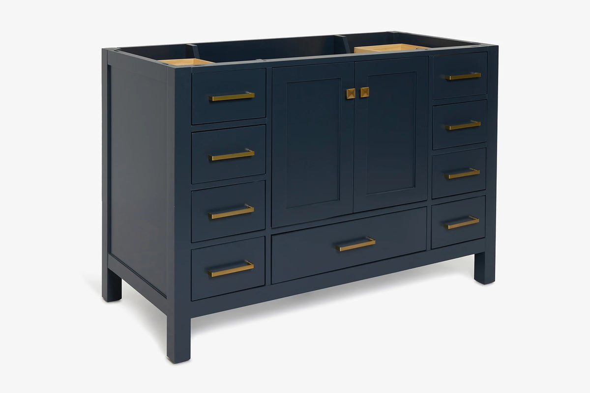 Ariel cambridge 48 in. single sink base cabinet