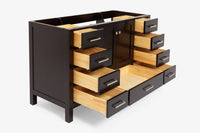 Ariel cambridge (54") single sink base cabinet