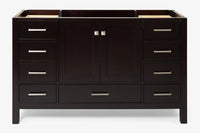 Ariel cambridge (54") single sink base cabinet