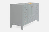 Ariel cambridge (54") single sink base cabinet