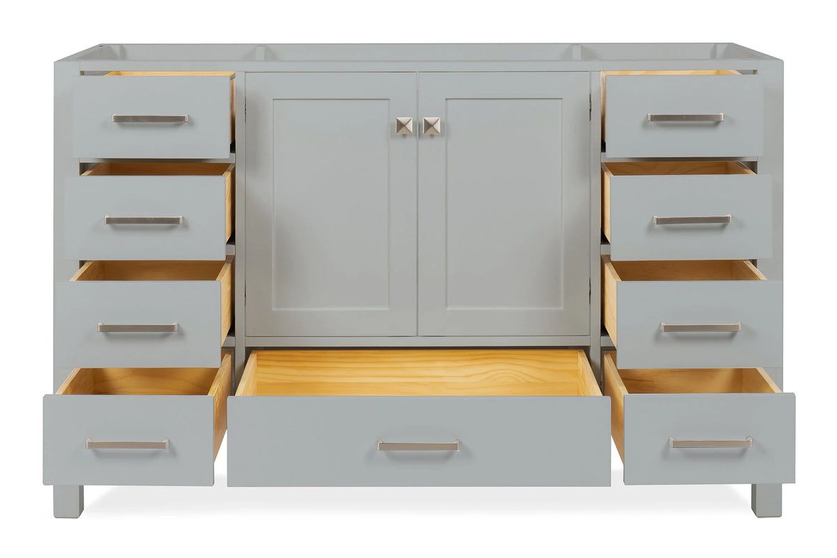 Ariel cambridge (54") single sink base cabinet