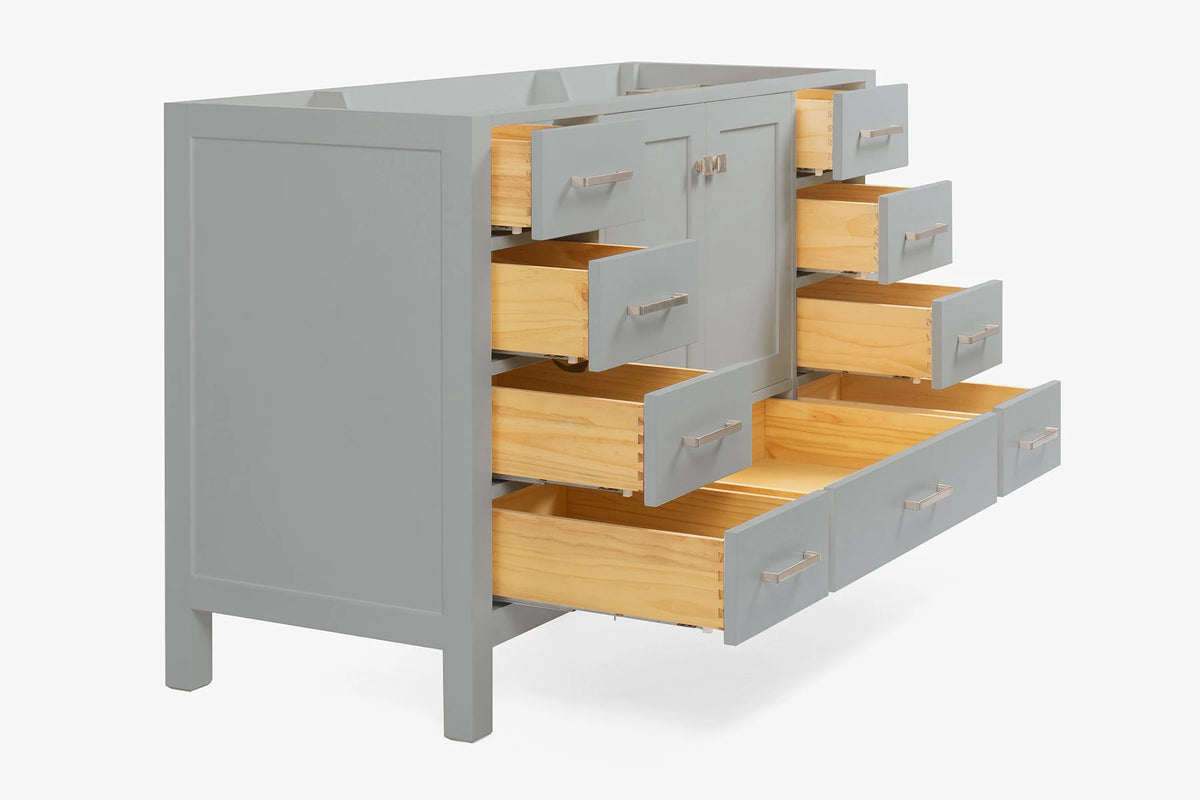 Ariel cambridge (54") single sink base cabinet