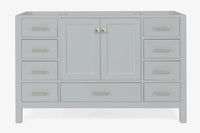 Ariel cambridge (54") single sink base cabinet