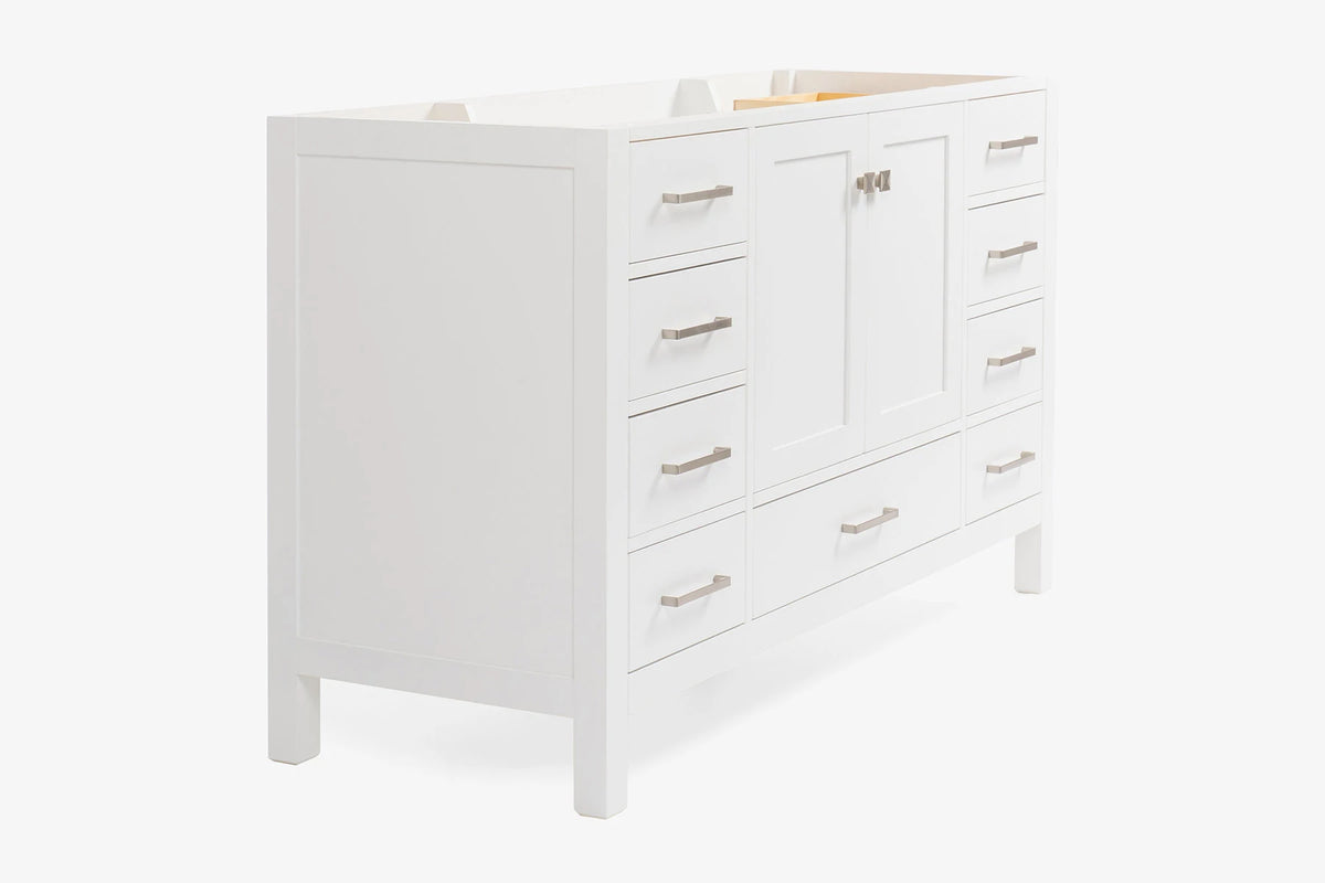 Ariel cambridge (54") single sink base cabinet
