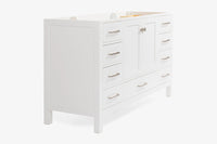 Ariel cambridge (54") single sink base cabinet