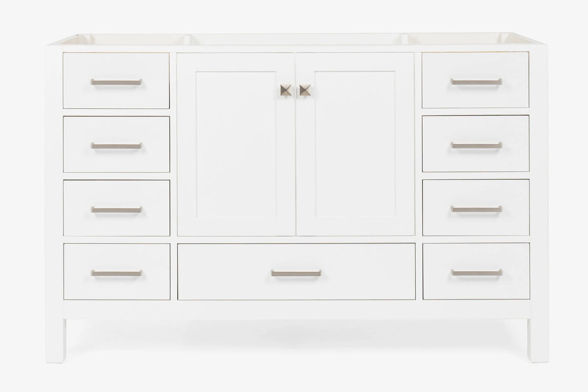 Ariel cambridge (54") single sink base cabinet