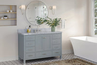 Ariel cambridge (54") single sink base cabinet