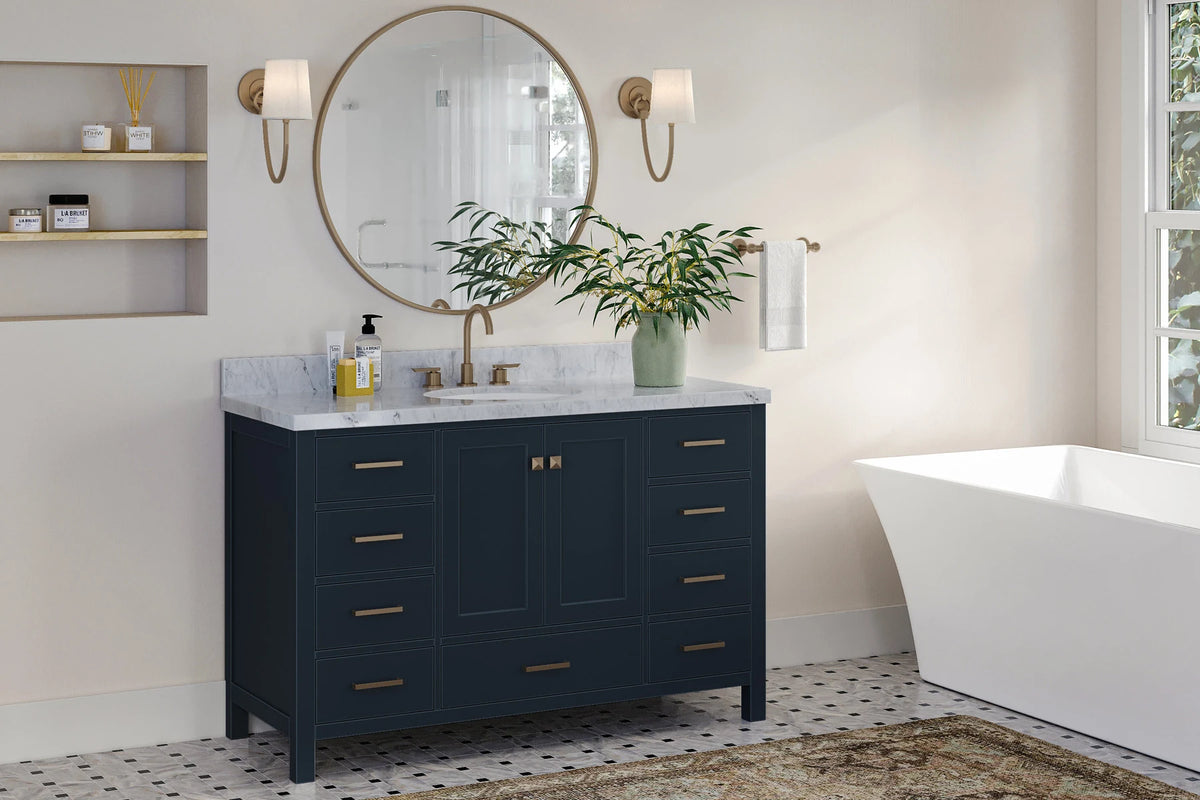 Ariel cambridge (54") single sink base cabinet