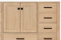 Ariel Cambridge 54-55 in. single rectangle sink vanity with (0.75, 1.5, 2)in countertops