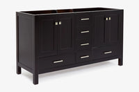 Ariel cambridge (60"& 66") double sink base cabinet.