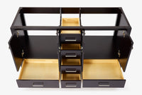 Ariel cambridge (60"& 66") double sink base cabinet.