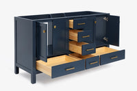 Ariel cambridge (60"& 66") double sink base cabinet.