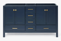 Ariel cambridge (60"& 66") double sink base cabinet.