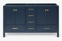 Ariel cambridge (60"& 66") double sink base cabinet.