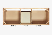 Ariel cambridge( 60 in , 61 in )  double rectangle sink vanity with Marble (0.75 in, 1.5 in, 2 in) countertop