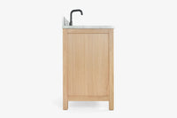 Ariel cambridge 60-61 in. single rectangle sink vanity with (0.75, 1.5, 2) in countertop