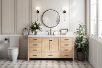 Ariel cambridge (66") single sink base cabinet.