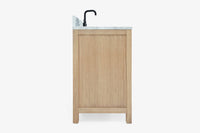 Ariel cambridge 66-67 inch single rectangle sink vanity with countertop with (0.75,1.5)in edge