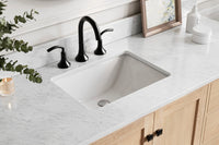 Ariel cambridge 66-67 inch single rectangle sink vanity with countertop with (0.75,1.5)in edge