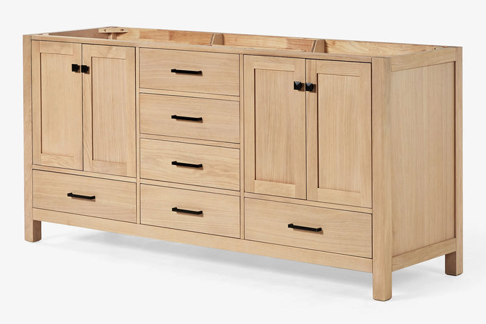 Ariel cambridge (72") double sink base cabinet.