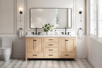 Ariel cambridge (72") double sink base cabinet.