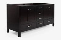 Ariel cambridge (72") double sink base cabinet.