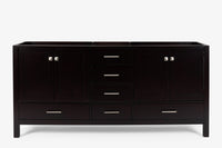 Ariel cambridge (72") double sink base cabinet.