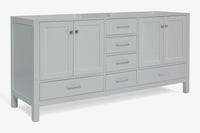 Ariel cambridge (72") double sink base cabinet.