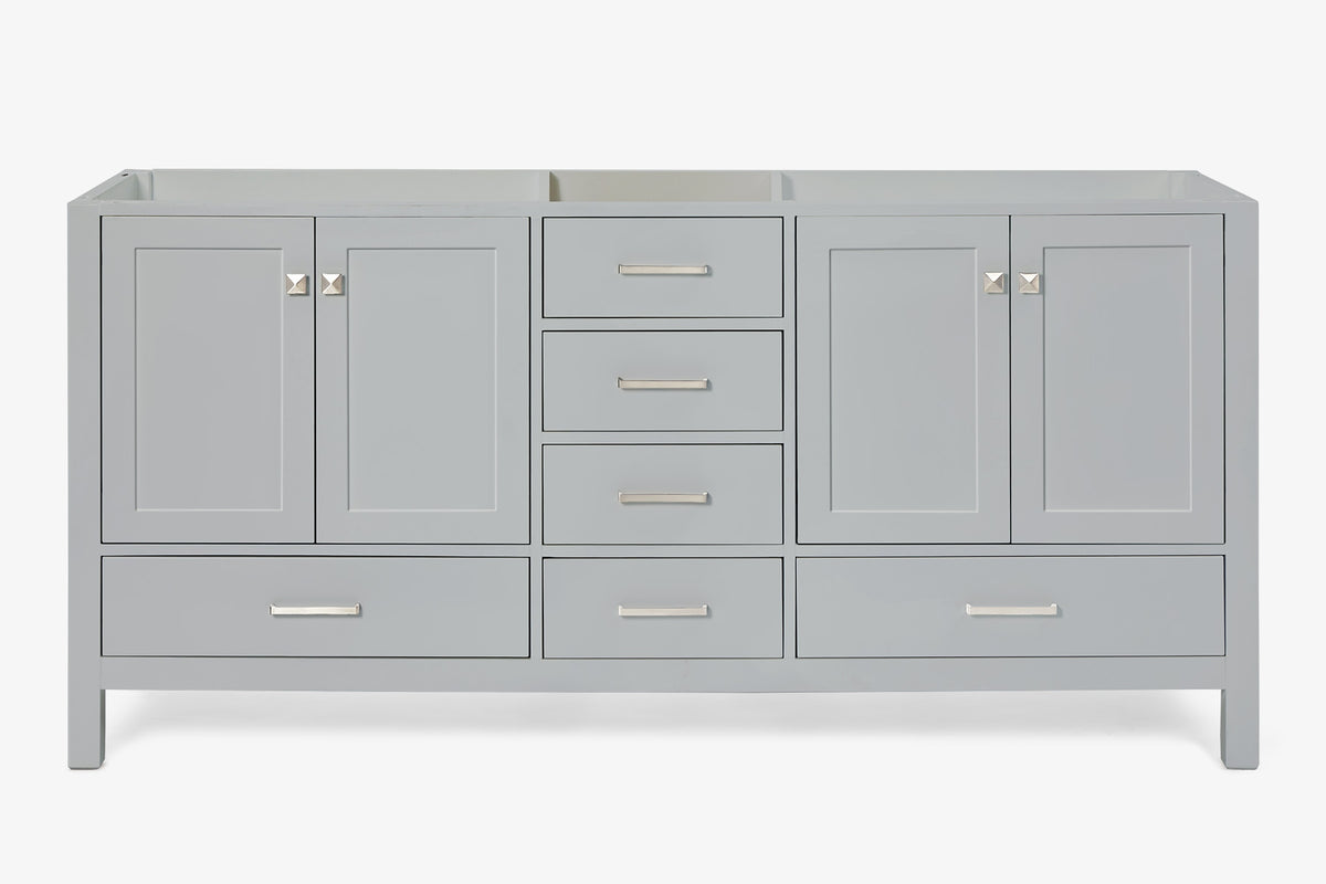 Ariel cambridge (72") double sink base cabinet.